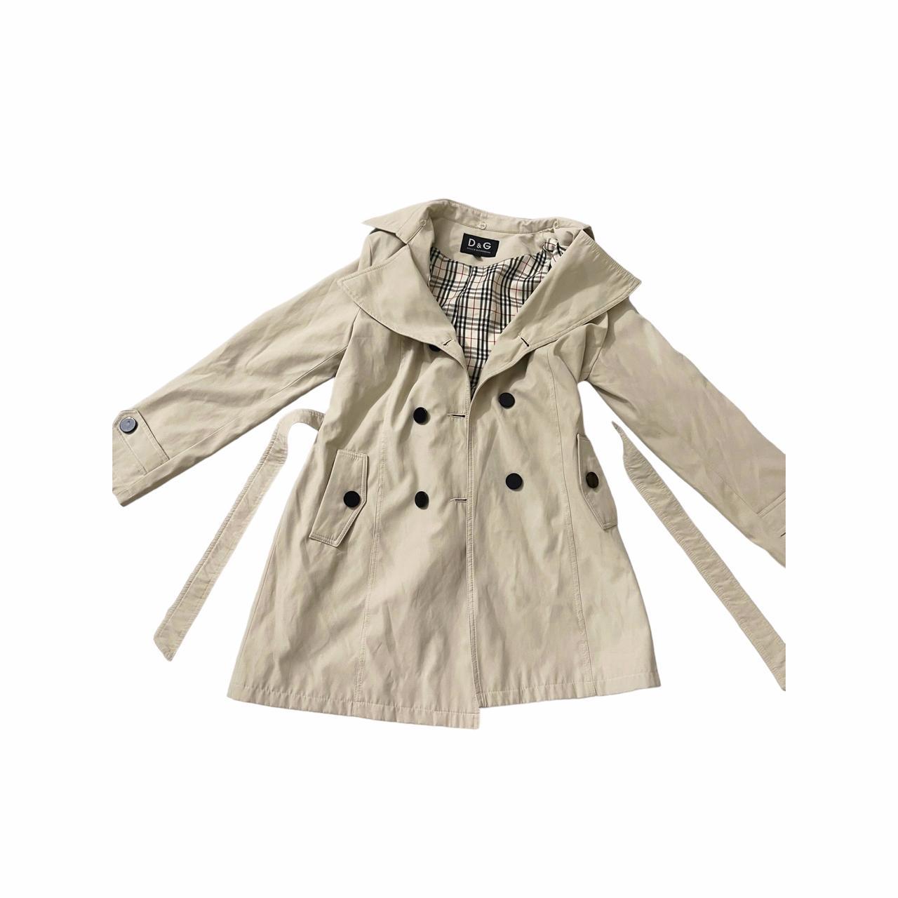 Dolce and gabbana on sale trench coat women's