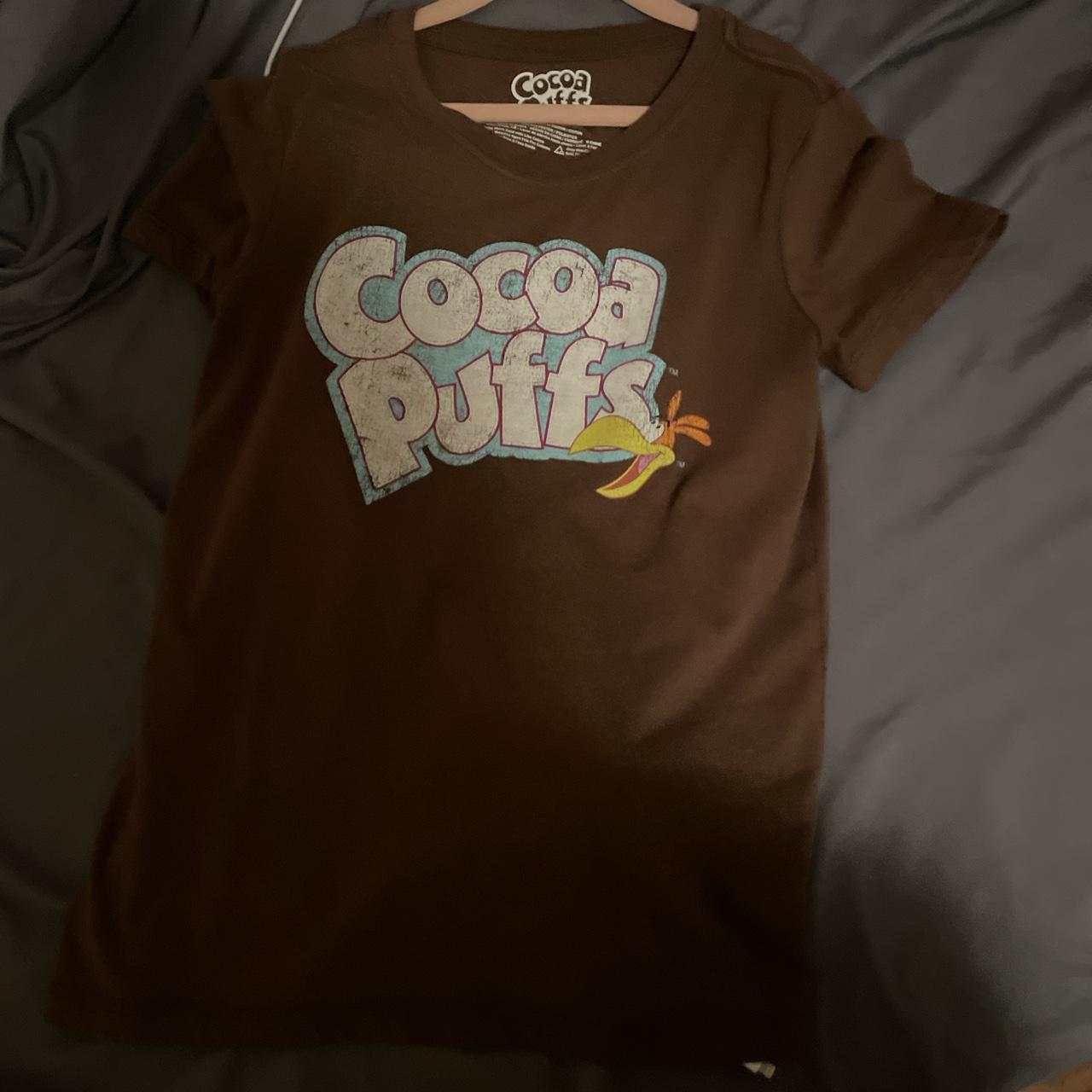 Cocoa Puffs Tshirt from forever 21! worn like three... Depop