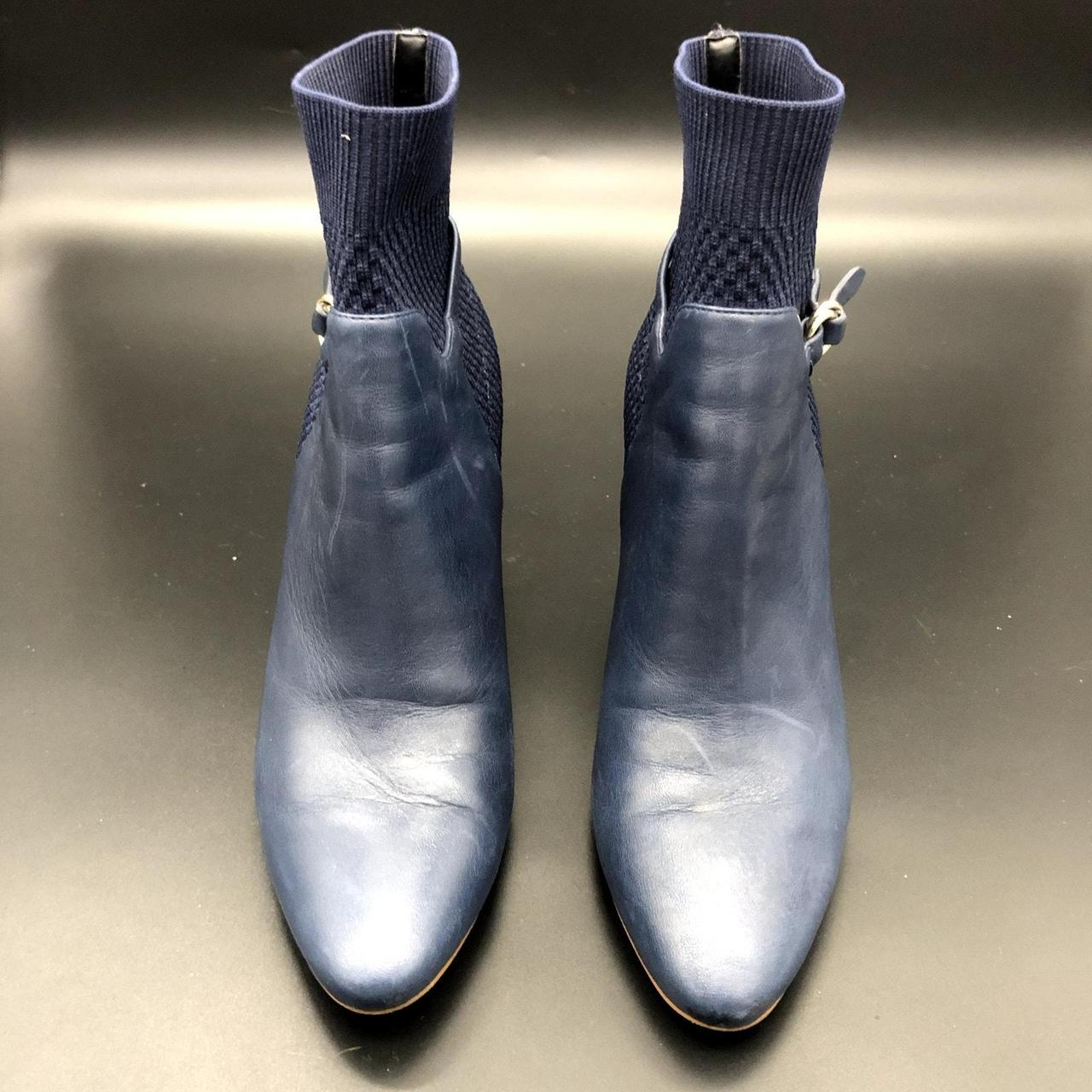 Cole fashion haan blue booties