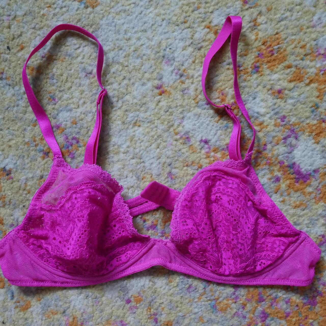 Free People Womens Pink Bra Depop 