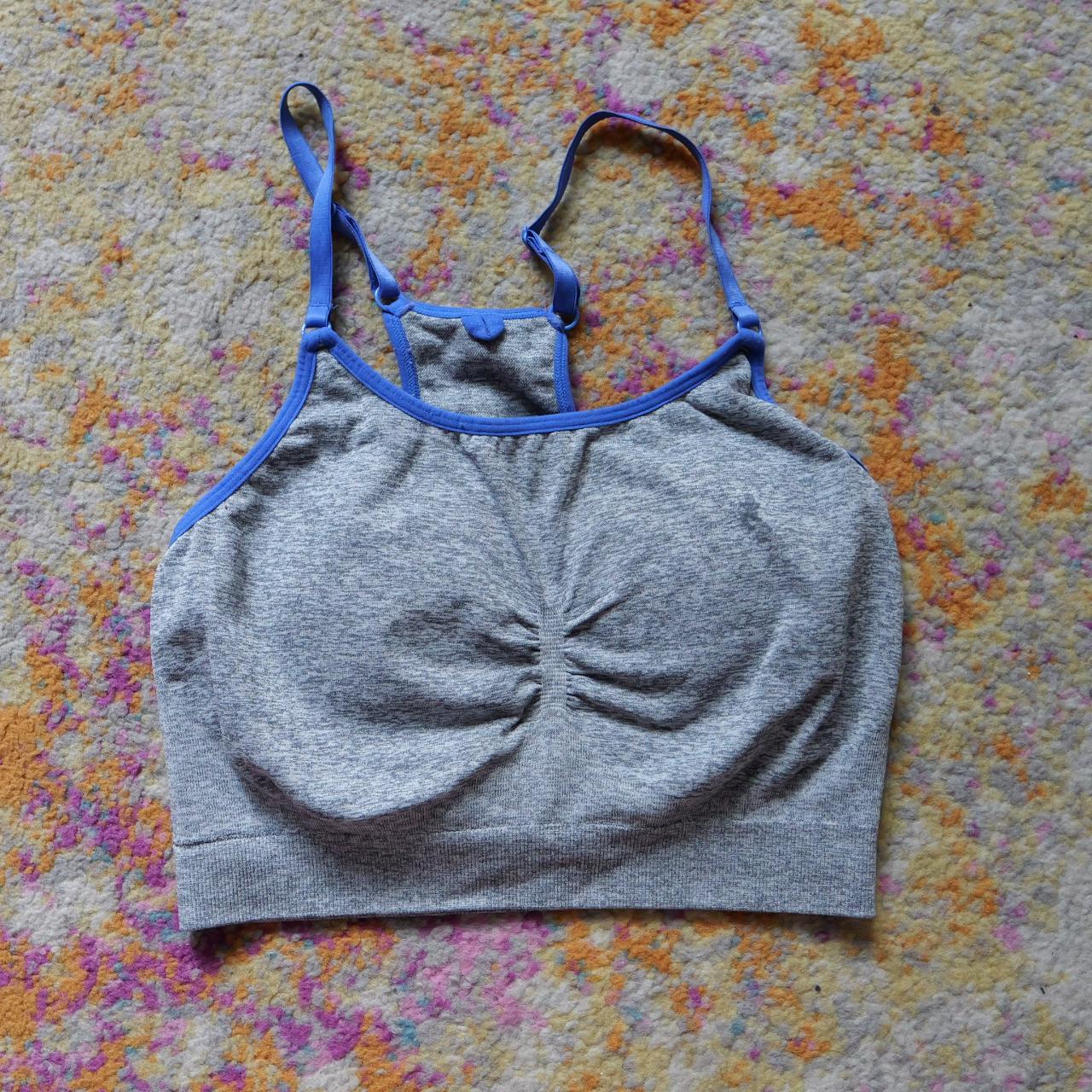 Primark Padded Support Sports Bra Label free design... Depop