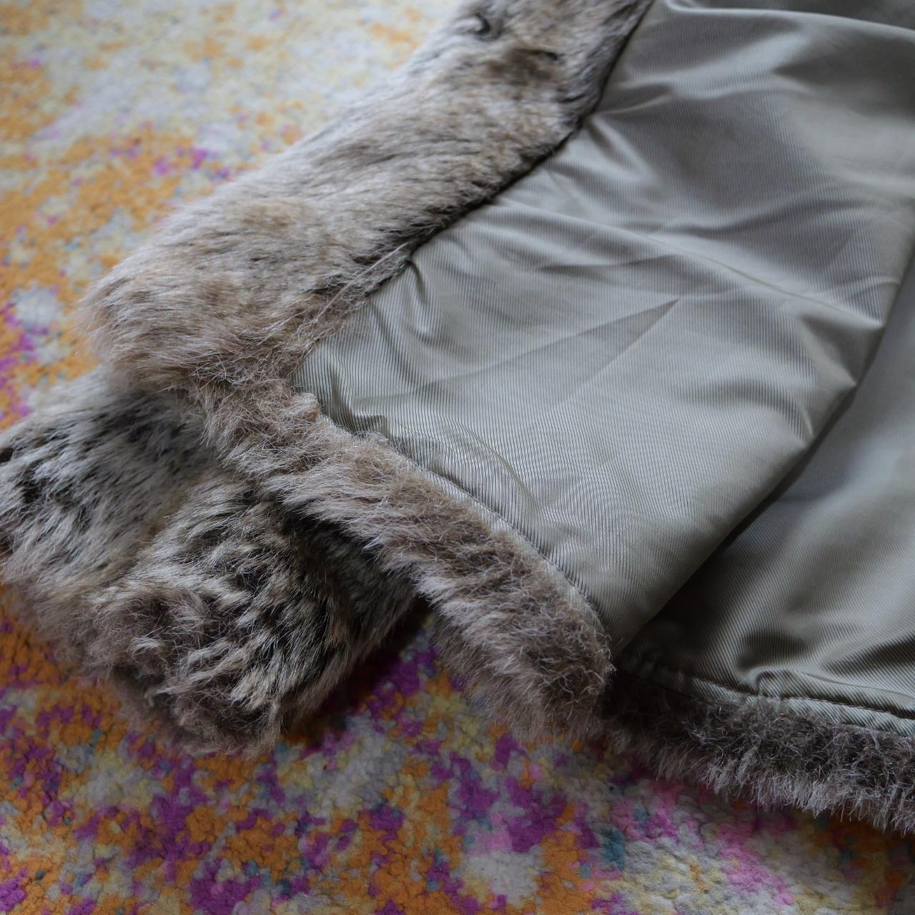 Next Vintage Fur Coat Uk Size 16 (Fits Uk 10+) Fake... Depop