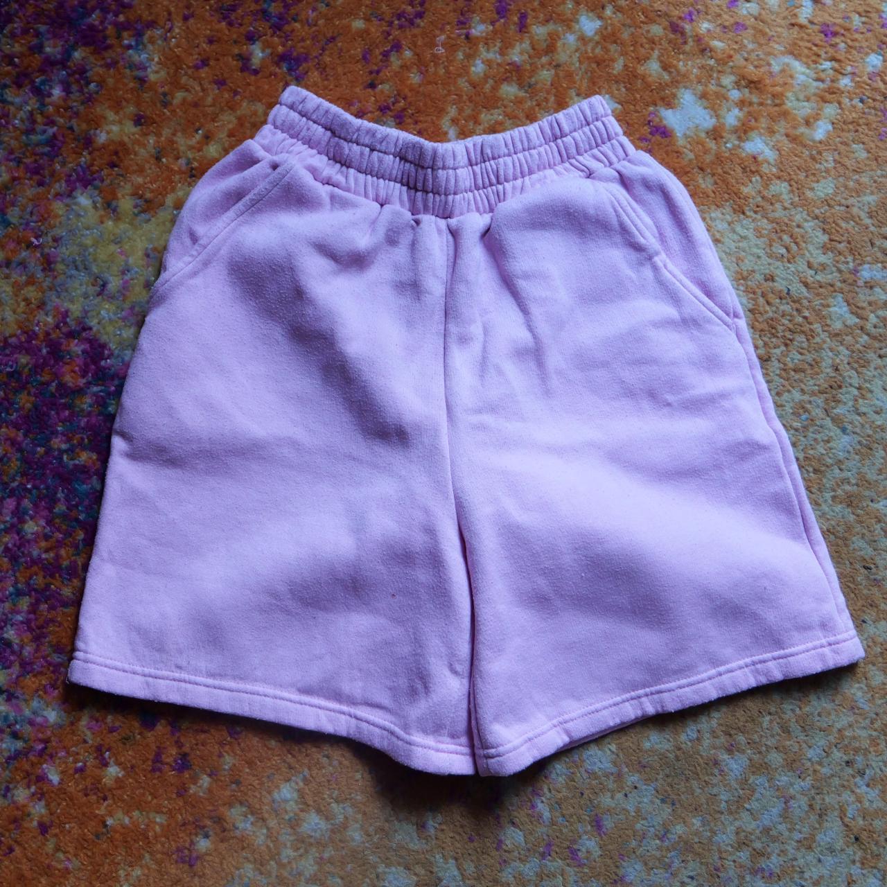 Pink Basketball Shorts Pretty Little Thing Worn Once - Depop