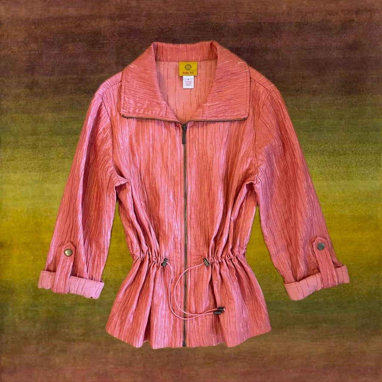 Ruby Rd. Women's Lightweight Jacket - Pink - 6 – … - image 1