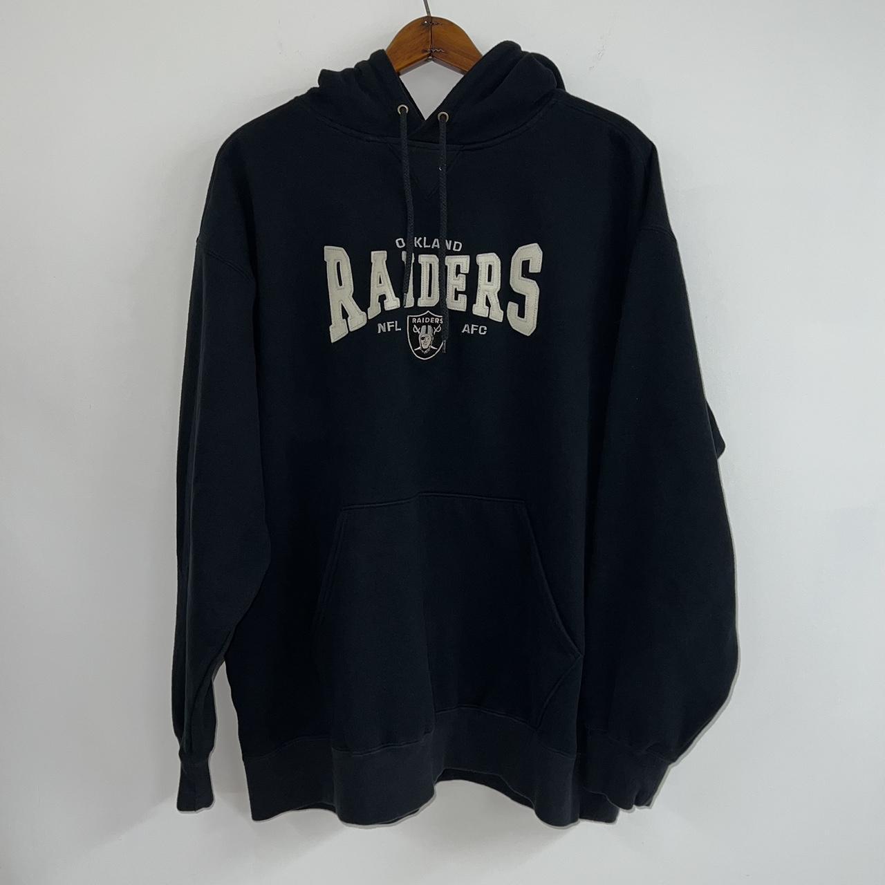 Vintage LEE Sport NFL Oakland Raiders Hoodie Adult Depop