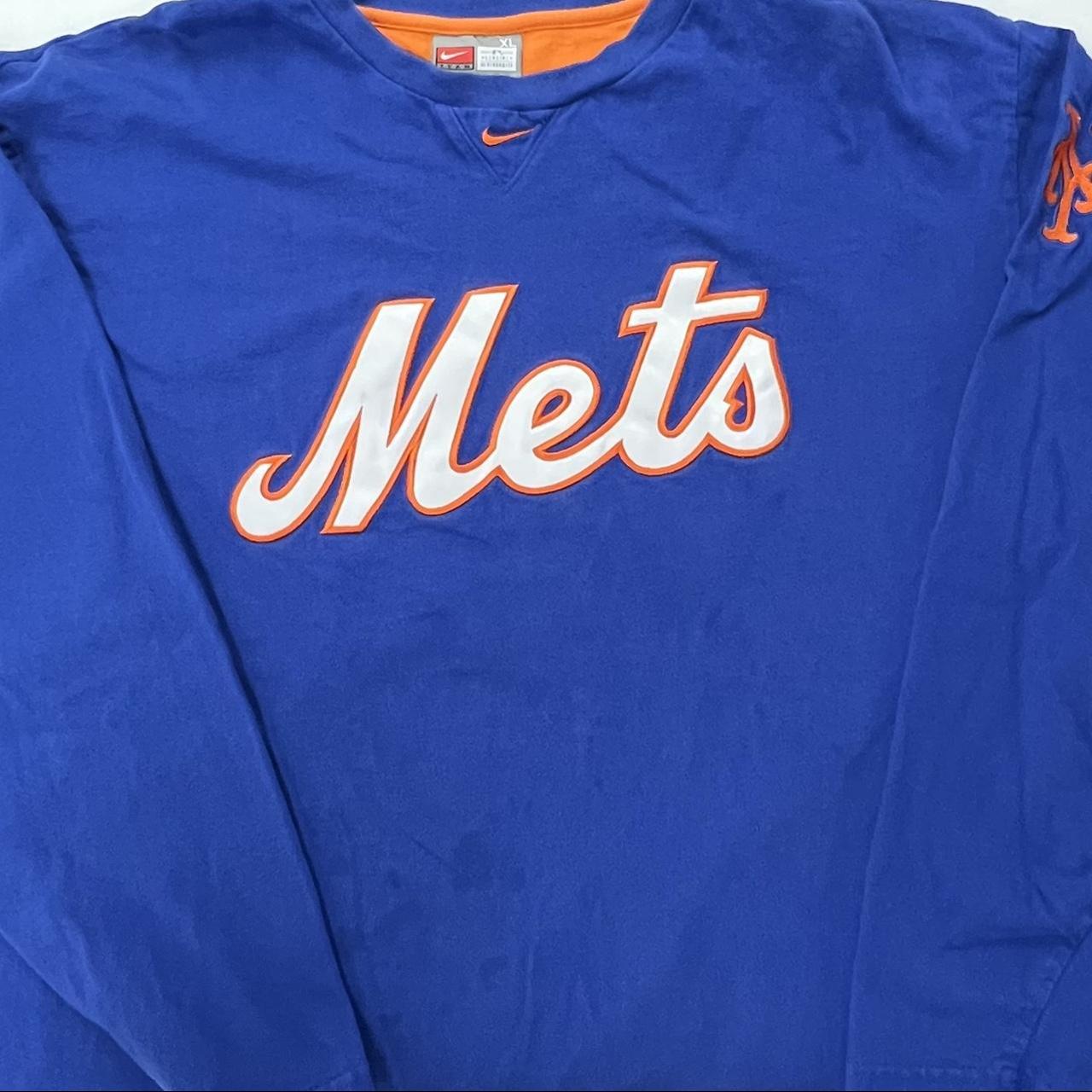 Nike Men's New York Mets Orange Team Engineered T-Shirt