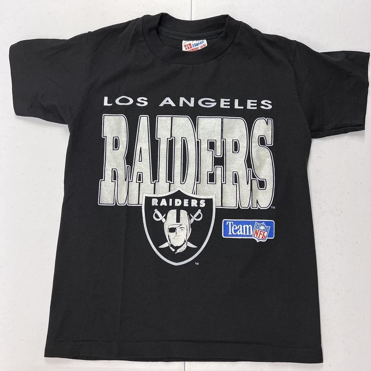 Vintage Los Angeles Raiders t-shirt Single stitch On - Depop