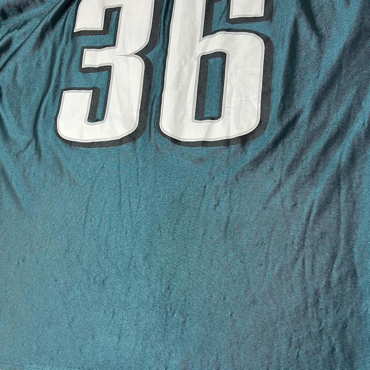 Brian Westbrook Green Name & Number Logo - #36 Football