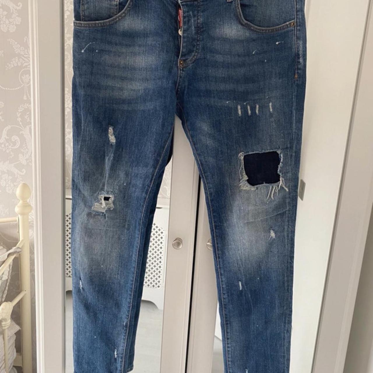 Taille jean best sale dsquared homme