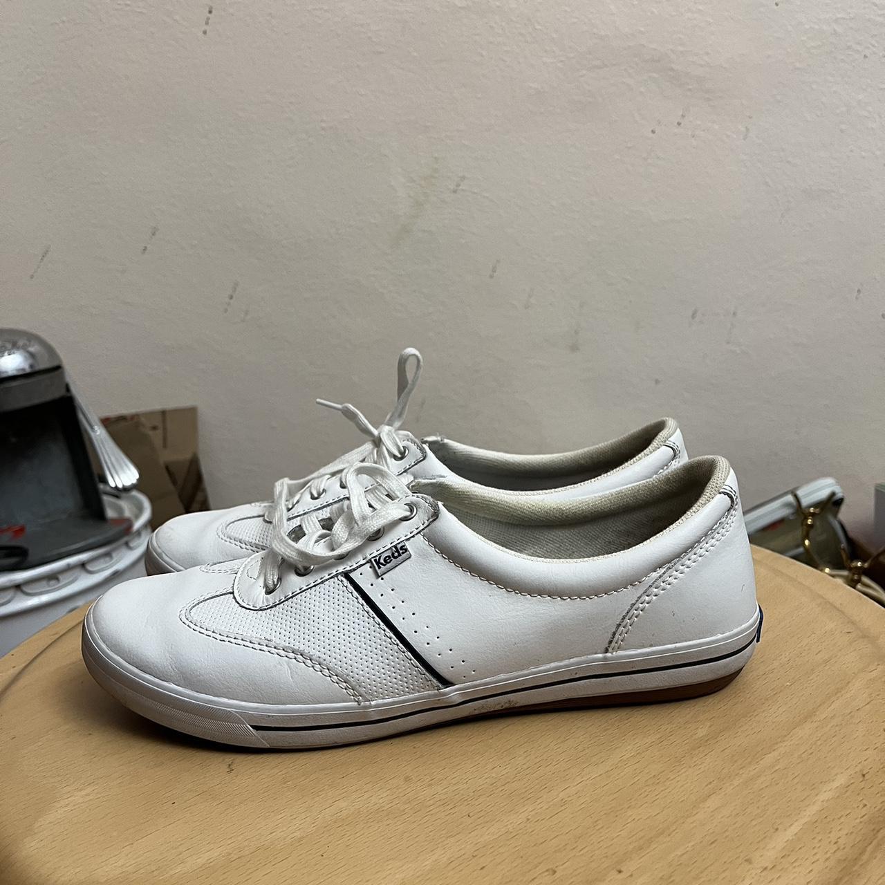 White Keds Craze II Women s Ortholite Leather lace. Depop