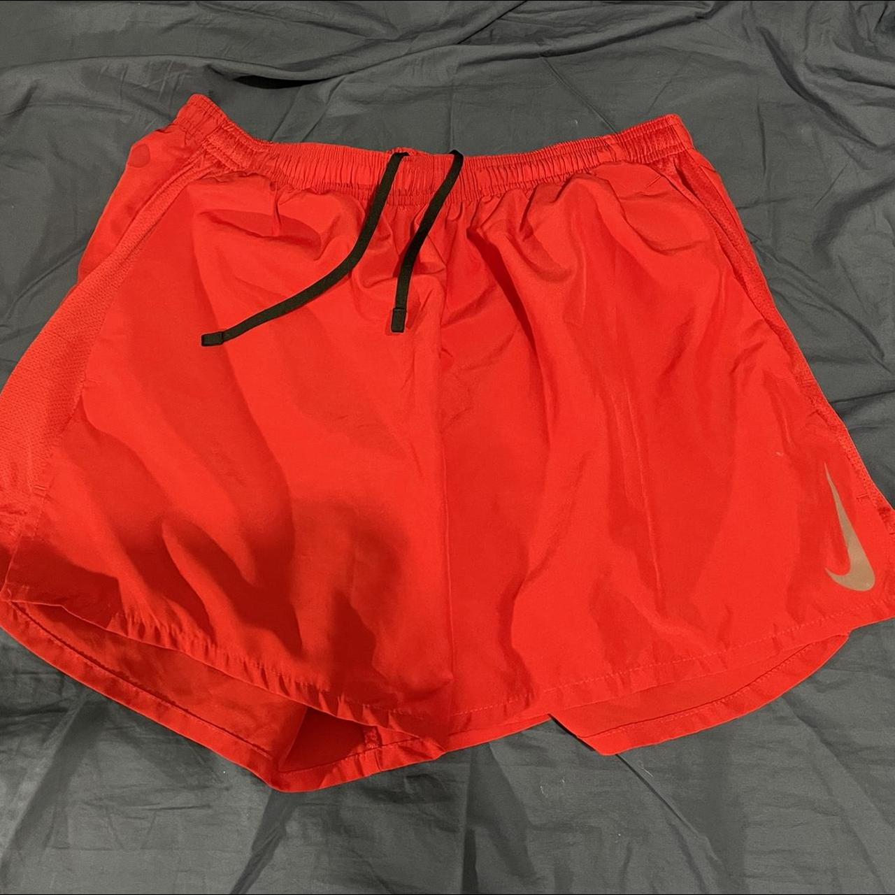 Nike Men's Red Shorts Depop