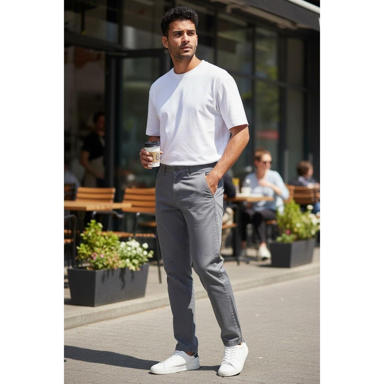 Source Unknown Men's Pants - Grey - 40" – Comfort… - image 1