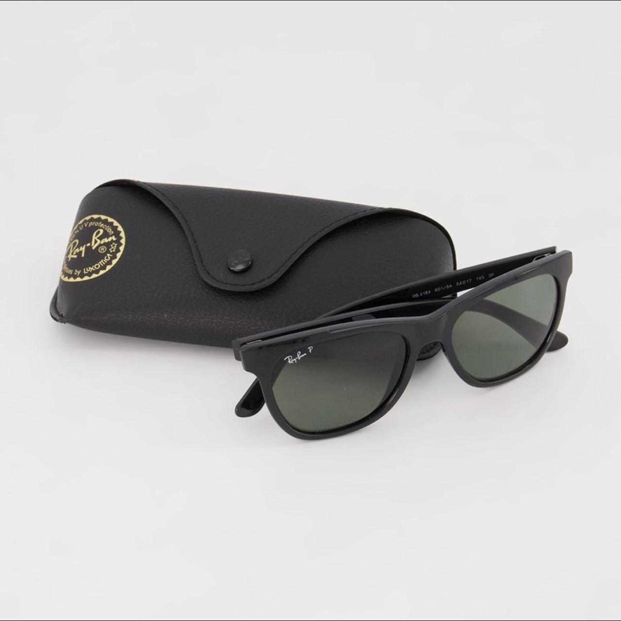 RAY BAN - RB4184 Black Sunglasses Sunglasses Black... - Depop