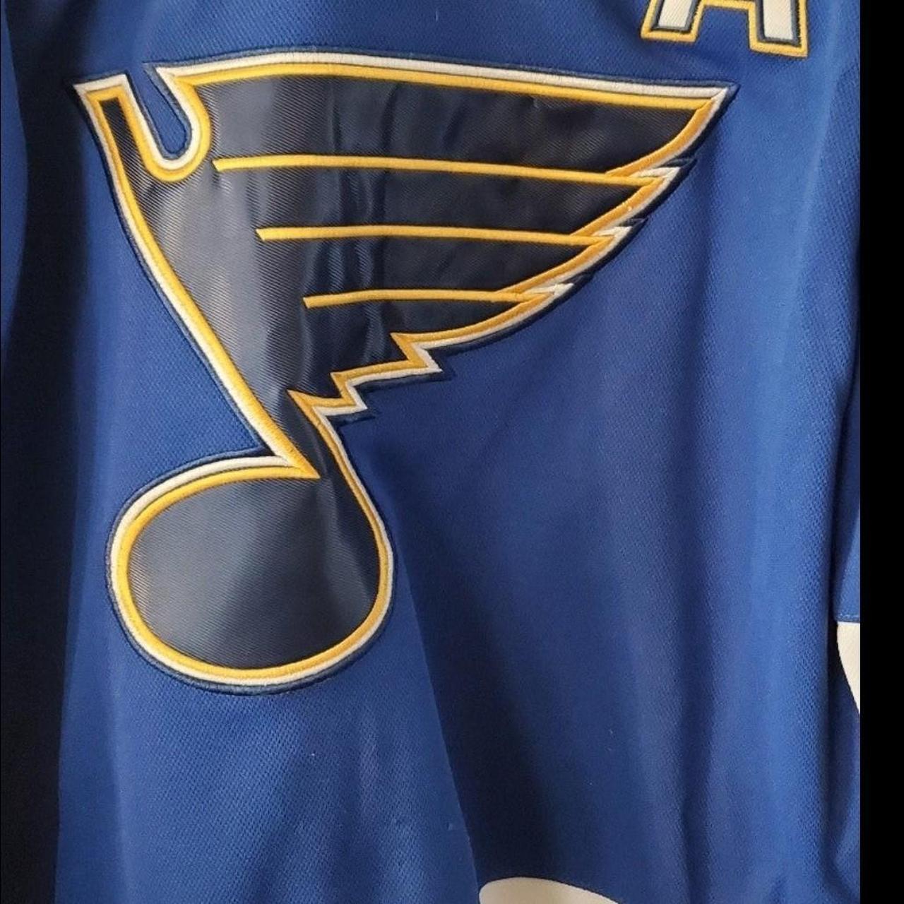 Vintage Reebok NHL St Louis Blues Long Sleeve T - Depop