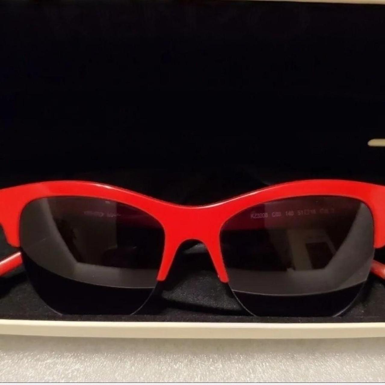 KENZO KZ3208 outlet RED AUTHENTIC EYEGLASSES W/CASE KZ3208