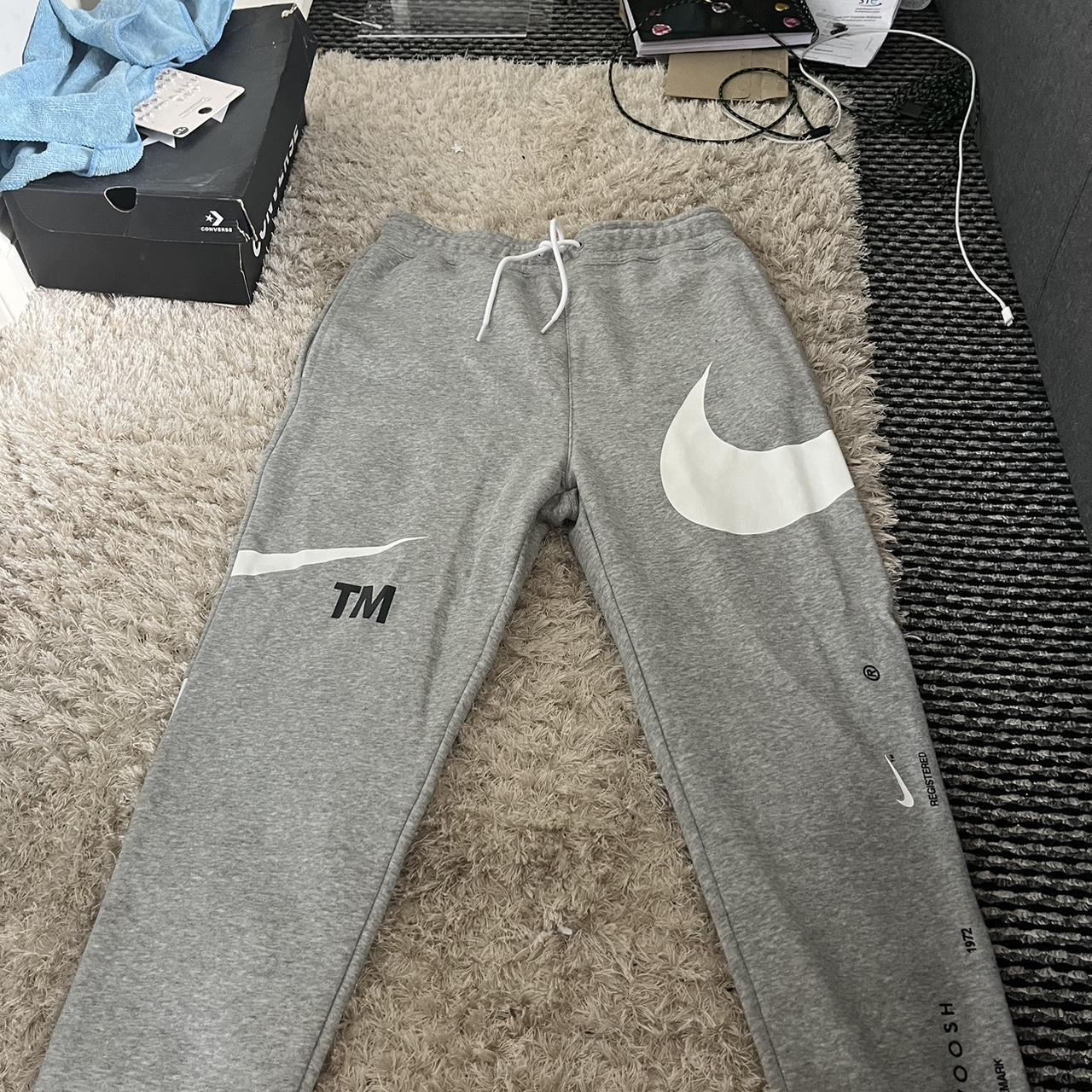 Never warn grey Nike joggers with no tags Depop