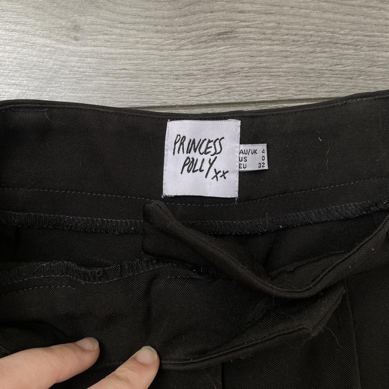 Black baggy y2k princess polly Huxley set pants... - Depop