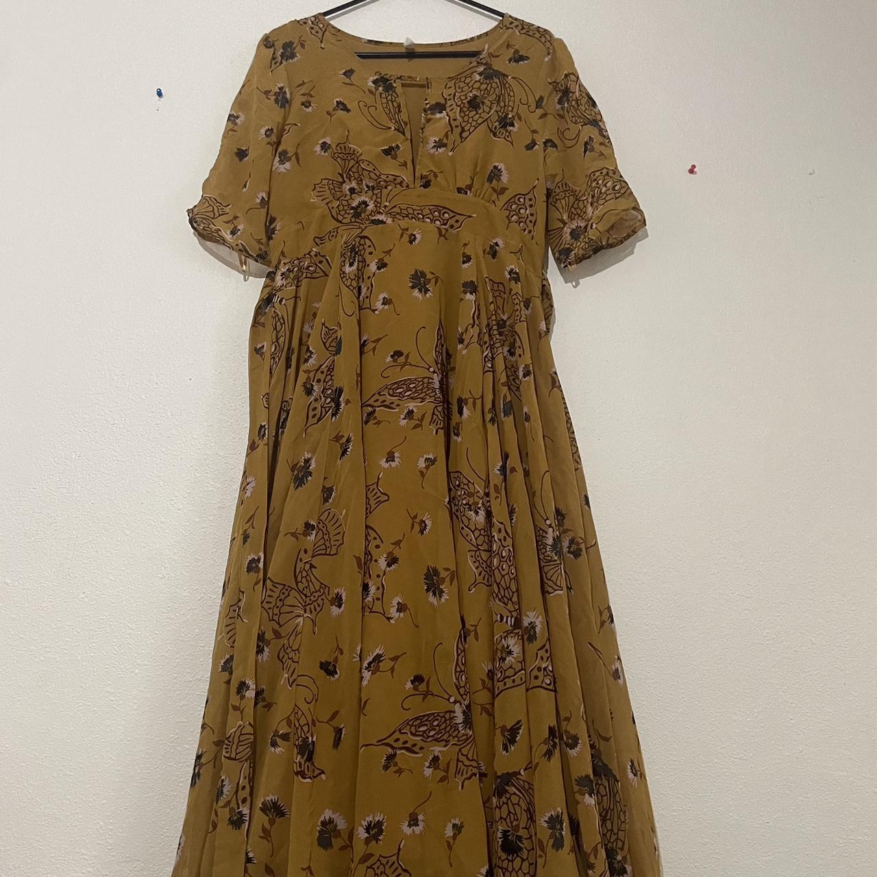 freemans yellow dress