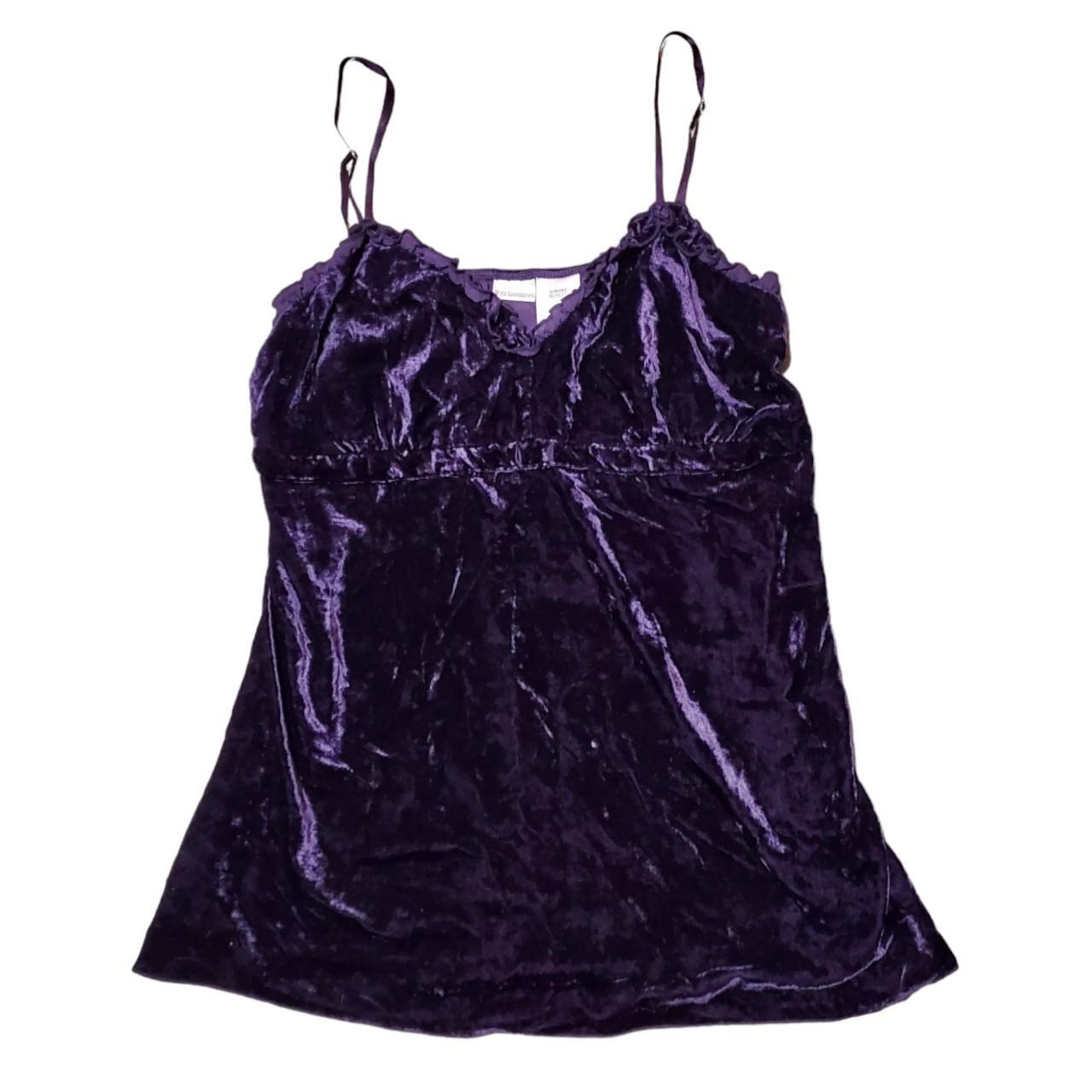Whimsigoth velvet purple minidress /... - Depop
