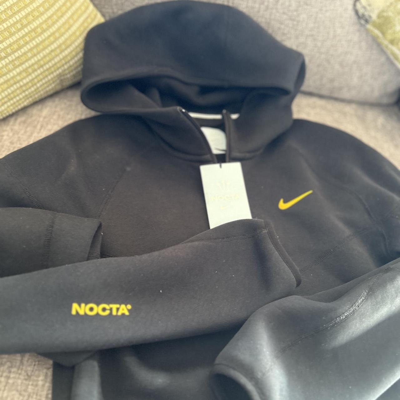 Nike Men's Hoodie Black M – Nike Nocta tech black and yellow