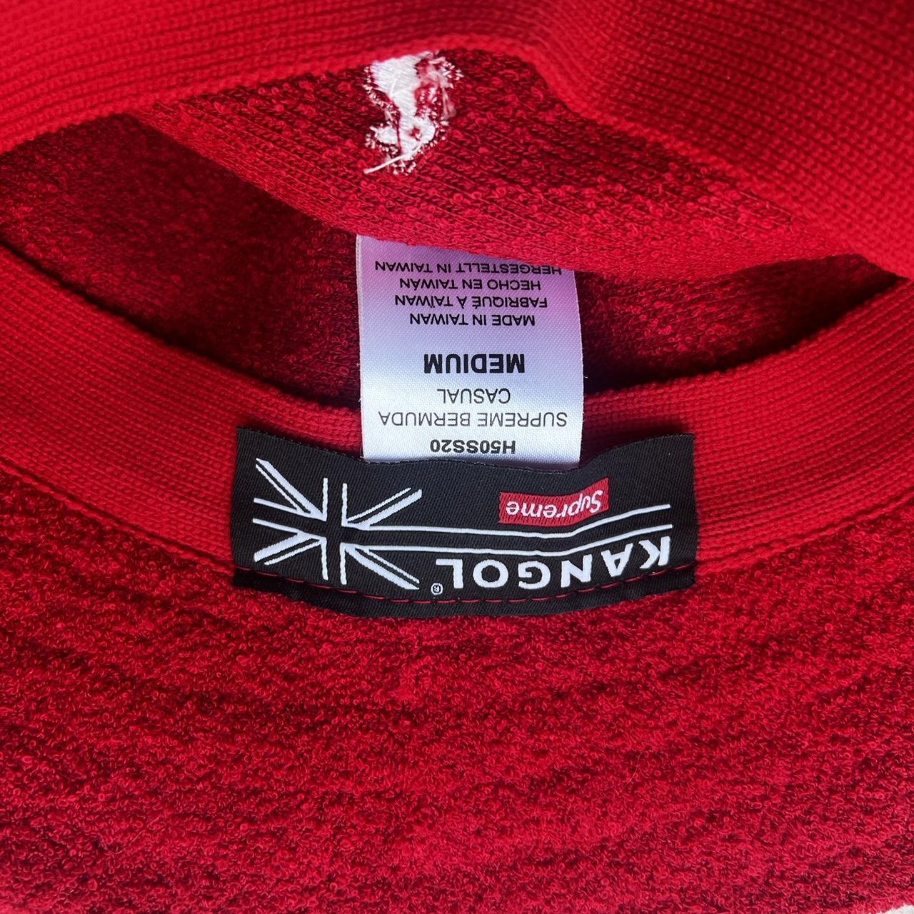 Supreme Kangol Bermuda Casual Hat Color-red Tried on... - Depop