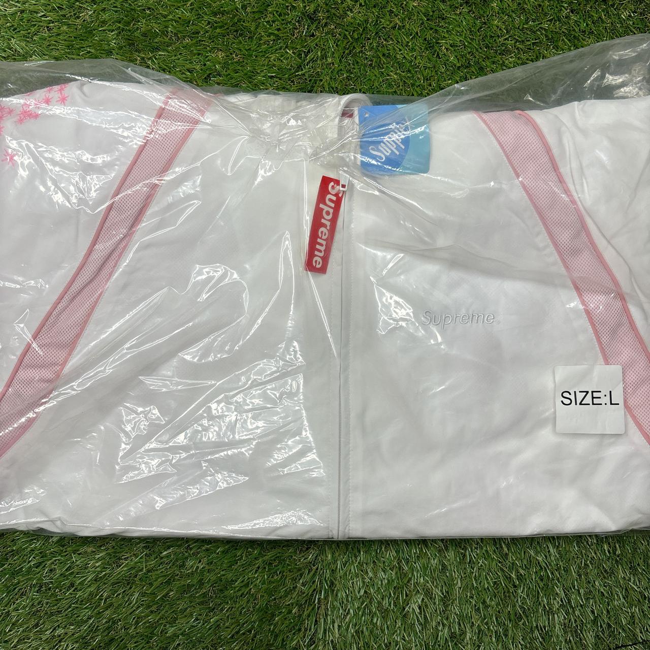 Supreme White AOI Glow-in-the-Dark Track Jacket...