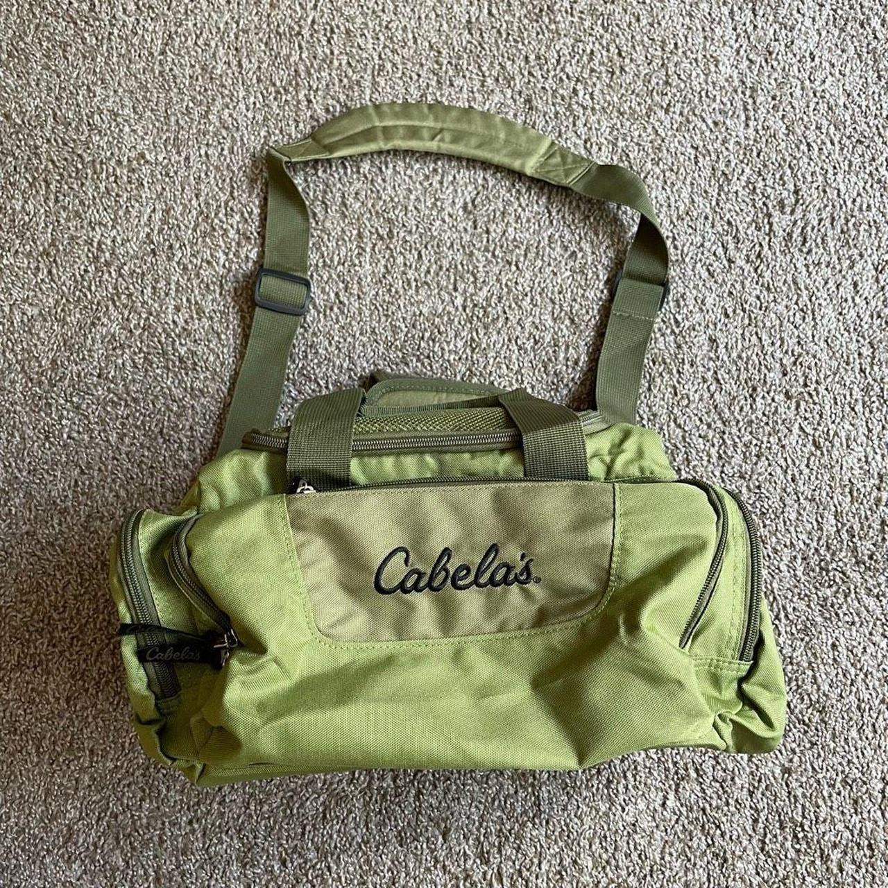 Cabela's Catch All Gear Bag Green Small Shoulder - Depop