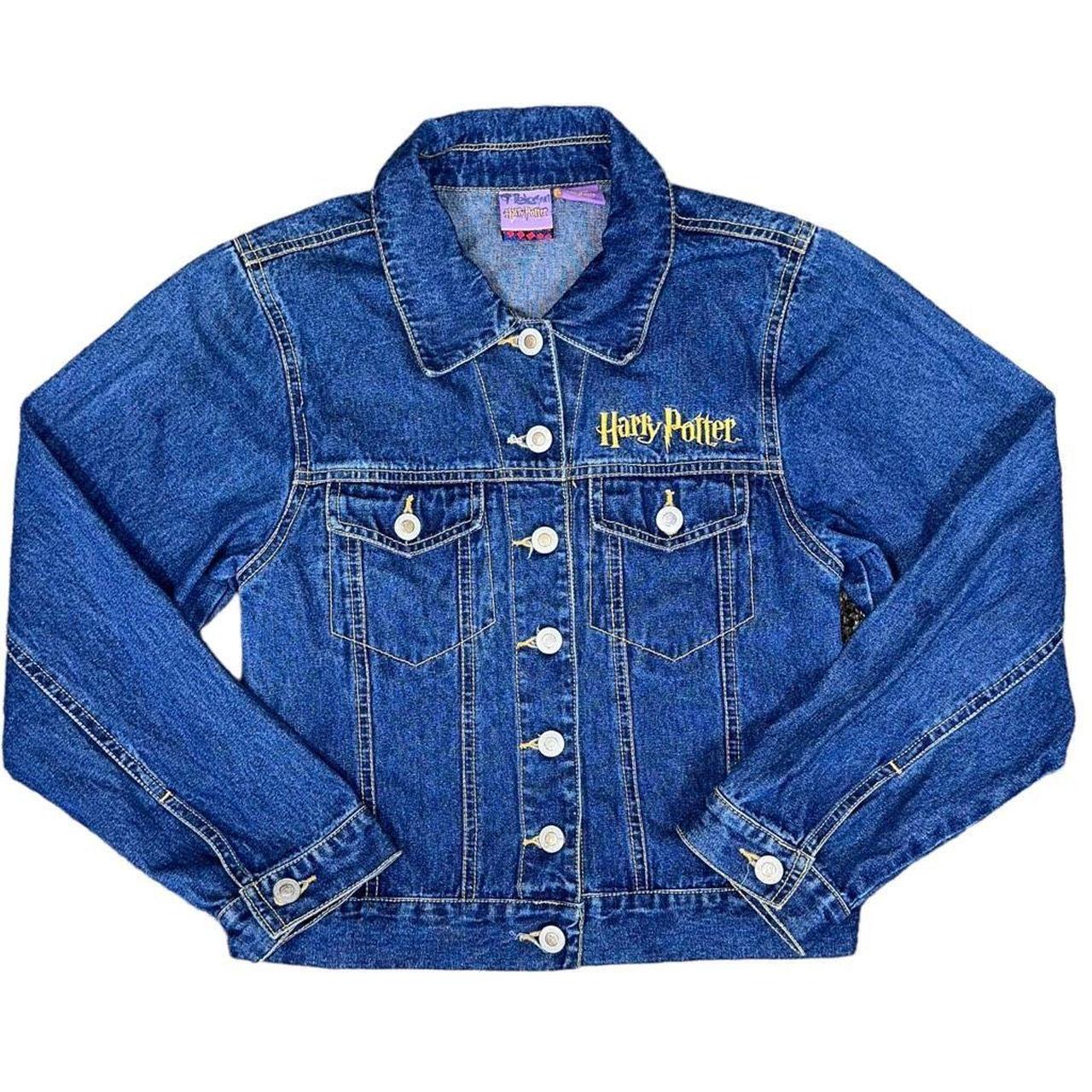 Harry Potter Denim Jacket Kids 10/12 Excellent... Depop