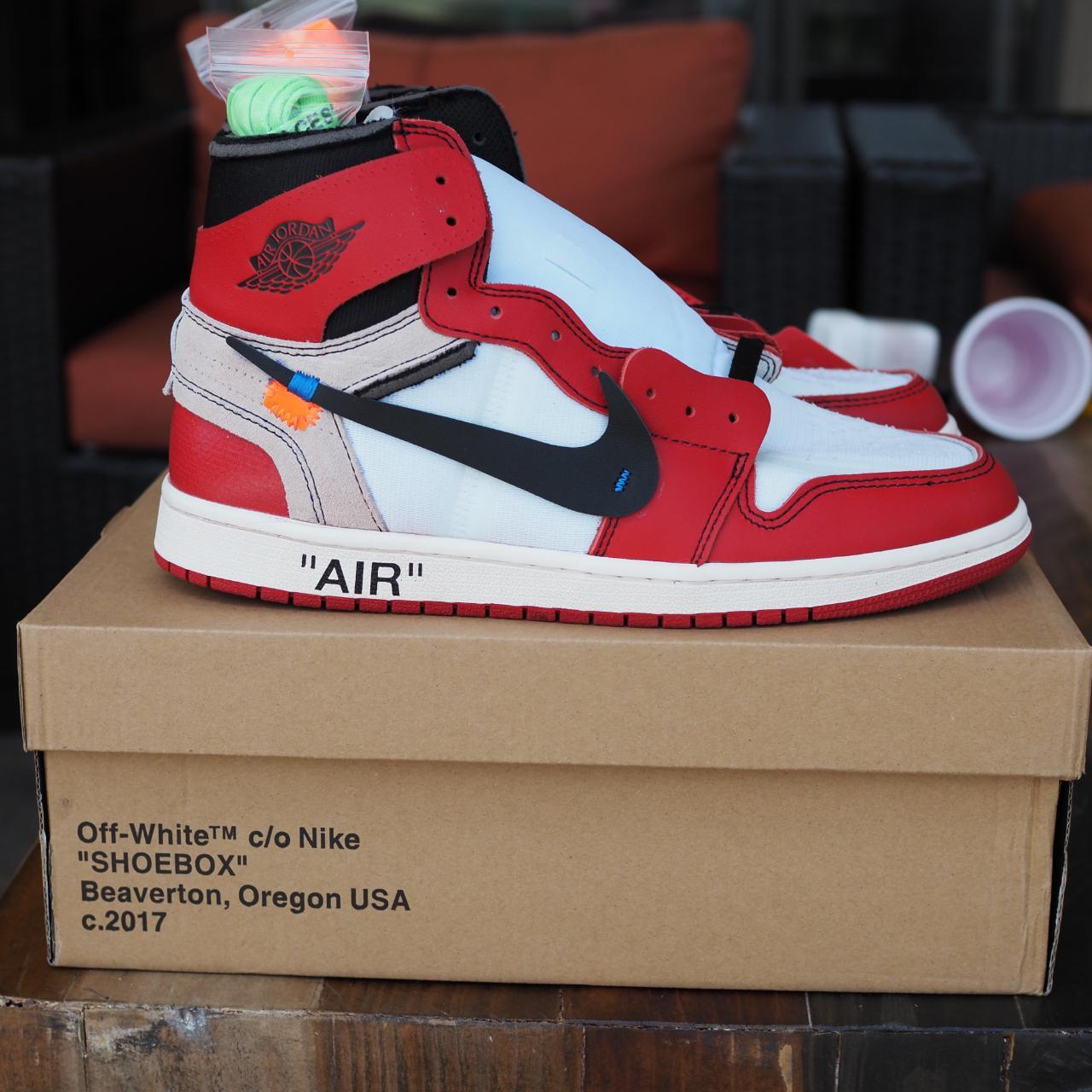 jordan 1 retro off white red
