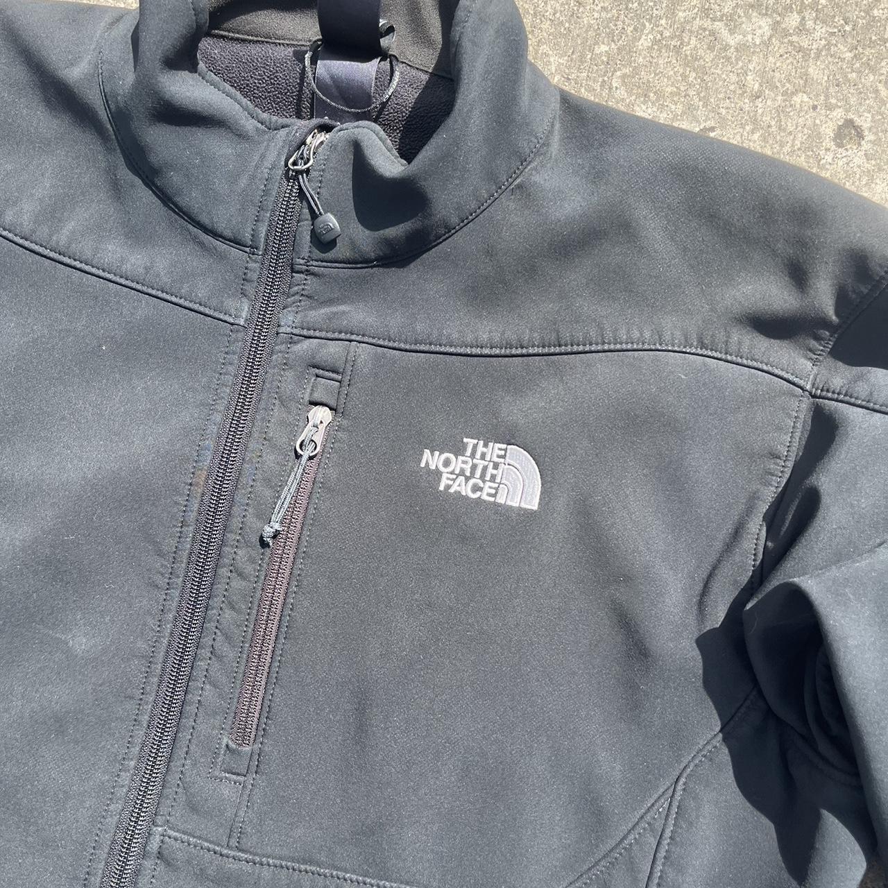 The North Face Men's Black and Red Jacket | Depop