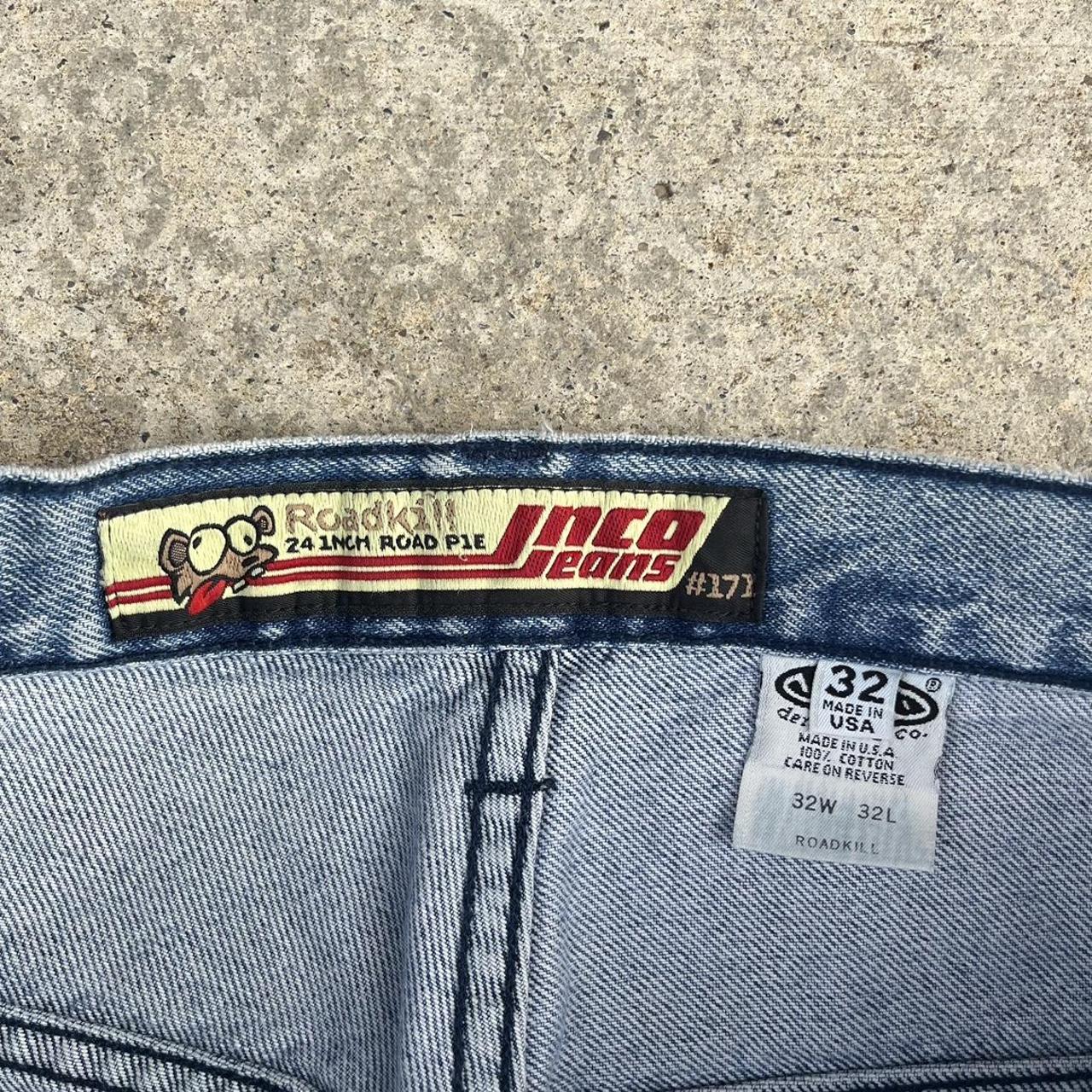 Vintage JNCO 90s Roadkill Squirrel Jeans 🐿️... - Depop