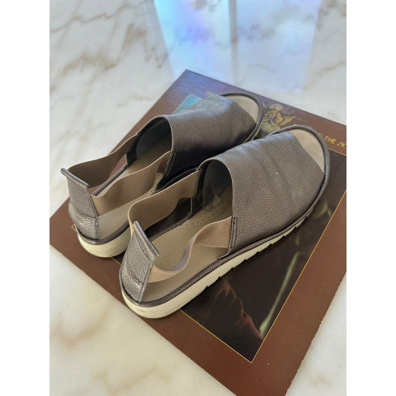 Title The Flexx Shoreline Silver Metallic Sandals