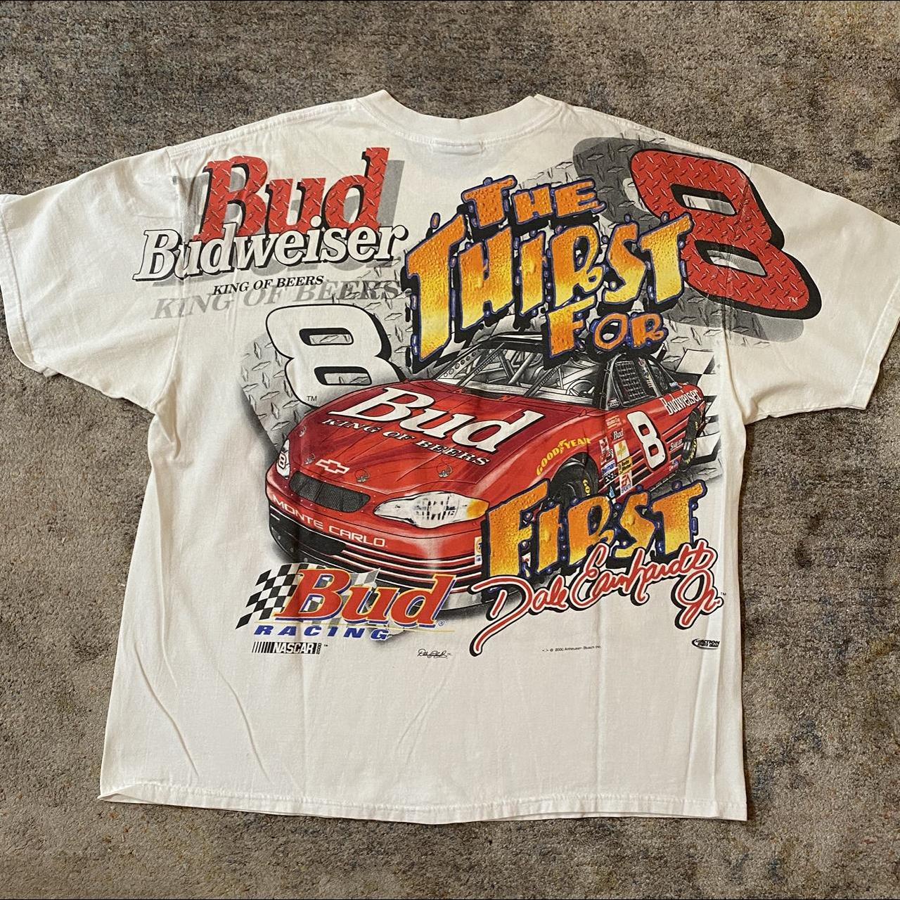 Vintage Y2K Dale Earnhardt Jr Nascar Racing t-shirt... - Depop