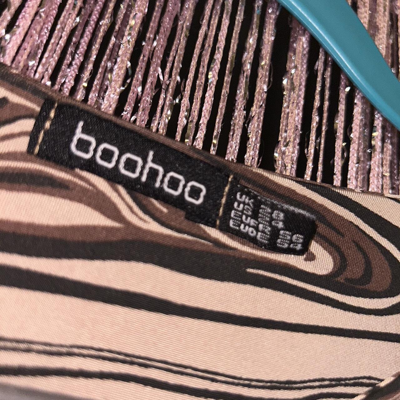 Boohoo Plus Women's Tan and Brown Bodysuit (2)
