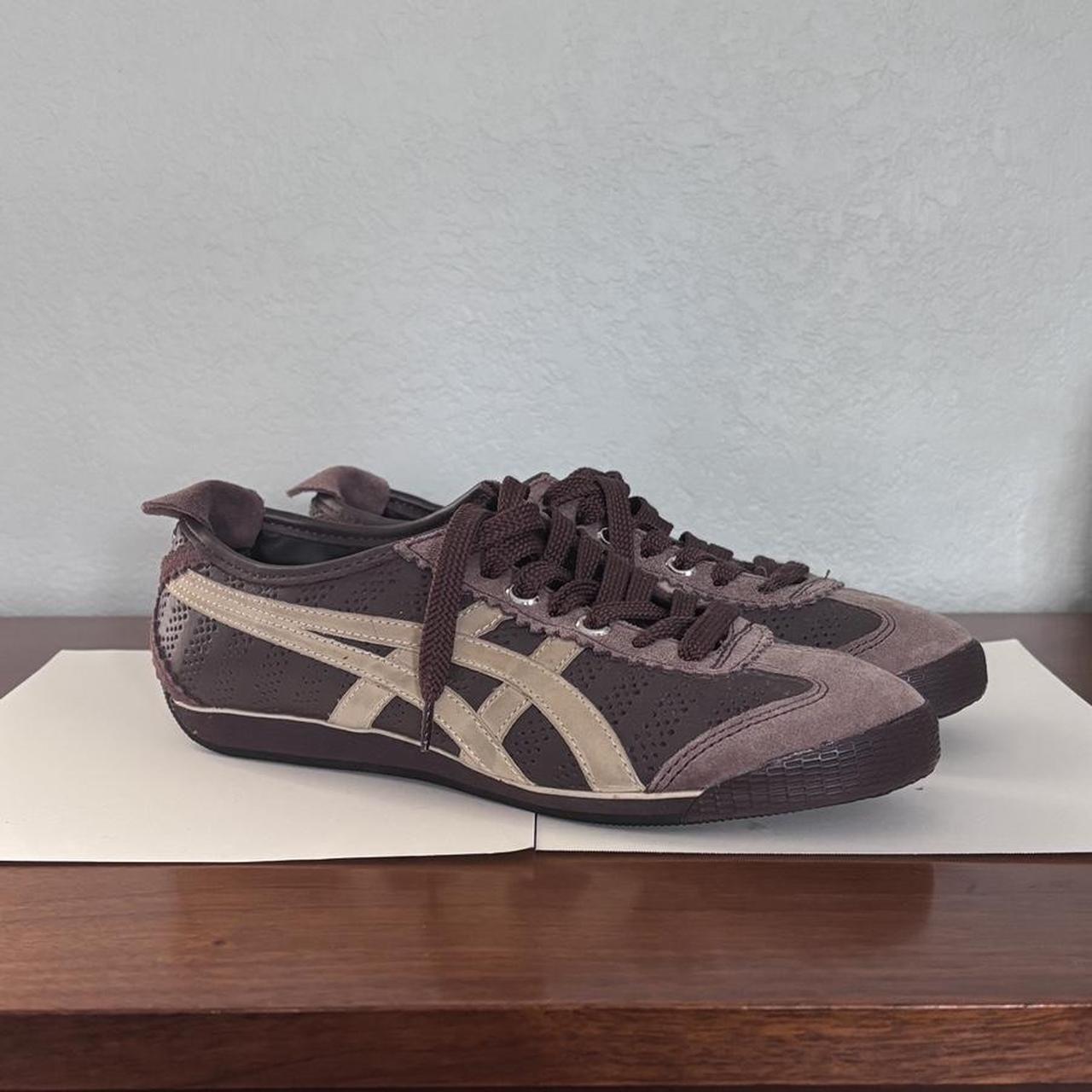 Onitsuka Tiger Women's Sneakers - Brown/Green - US 8.5 – PLZ NOTE SIZE B4 PURCHASING I MISLABELED …