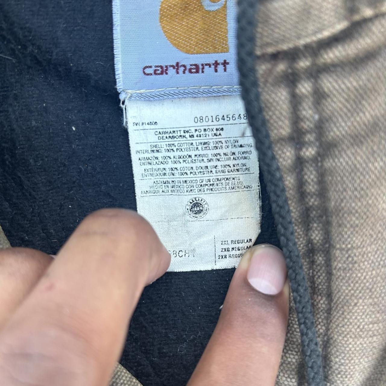 Vintage Carhartt Jacket Condition / perfect Size... - Depop