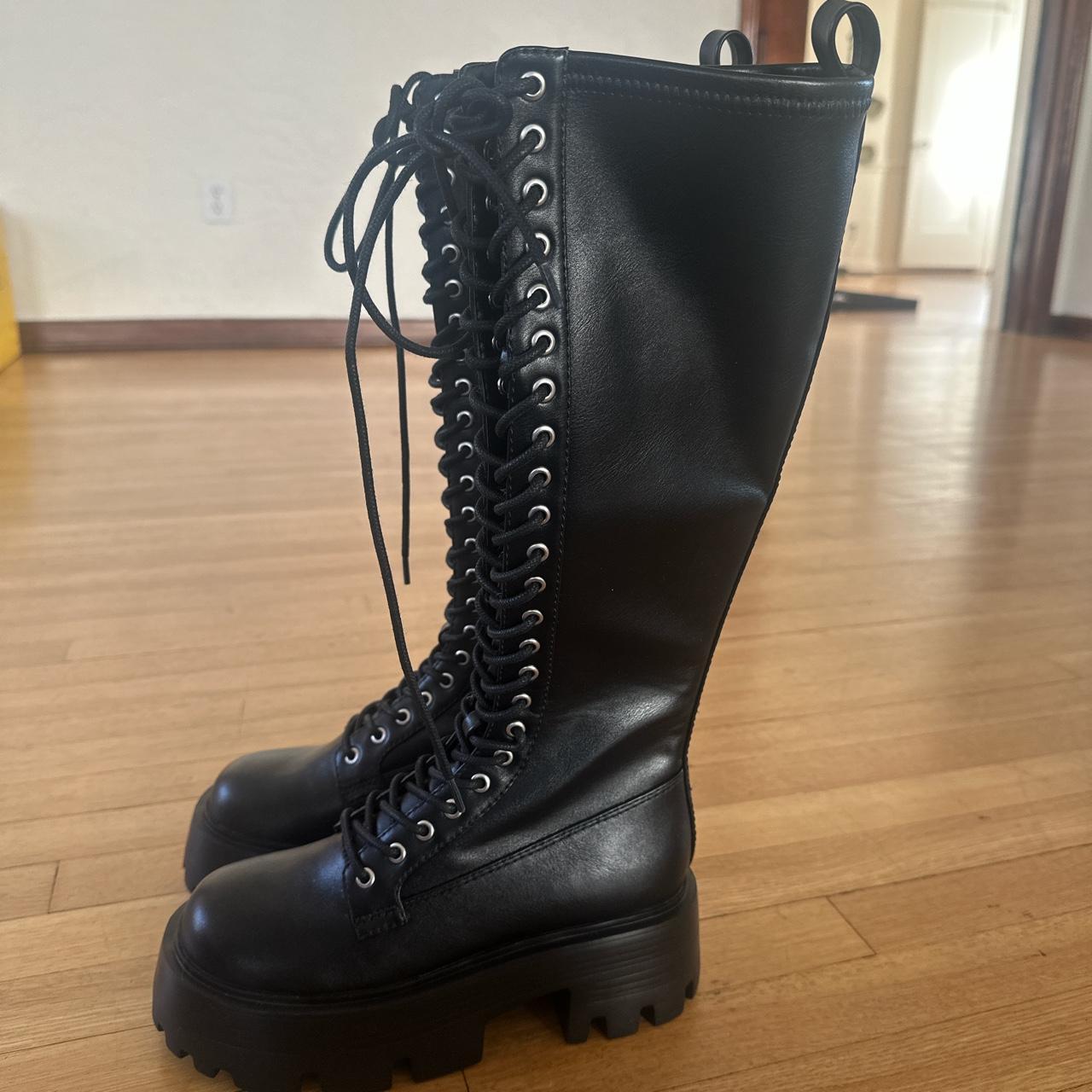 Giani Bernini boots Black Lightly used No flaws - Depop