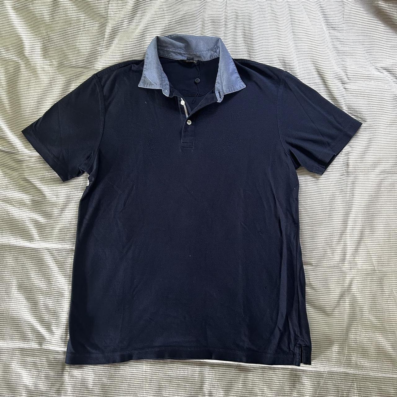 Mens XL brooks brothers polo t-shirt. Slight wear... - Depop