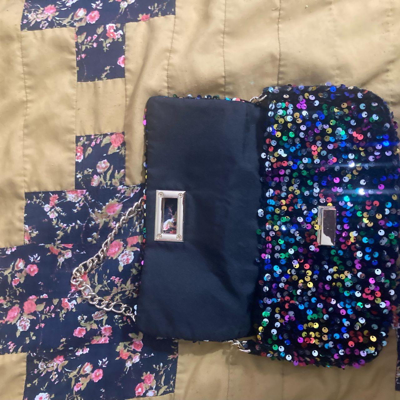 Source Unknown Women's Bag - Multi/Black – sequin… - image 2