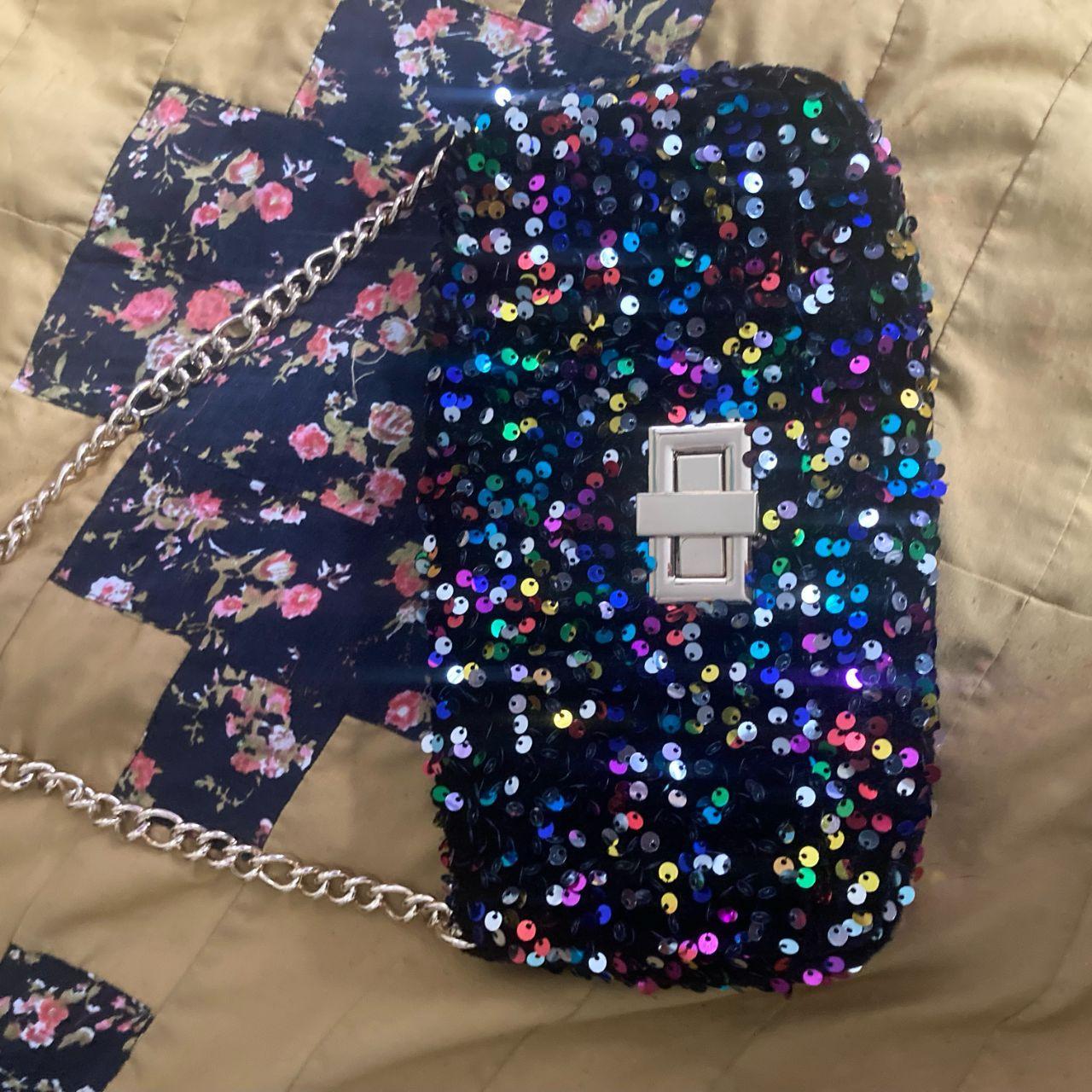 Source Unknown Women's Bag - Multi/Black – sequin… - image 1