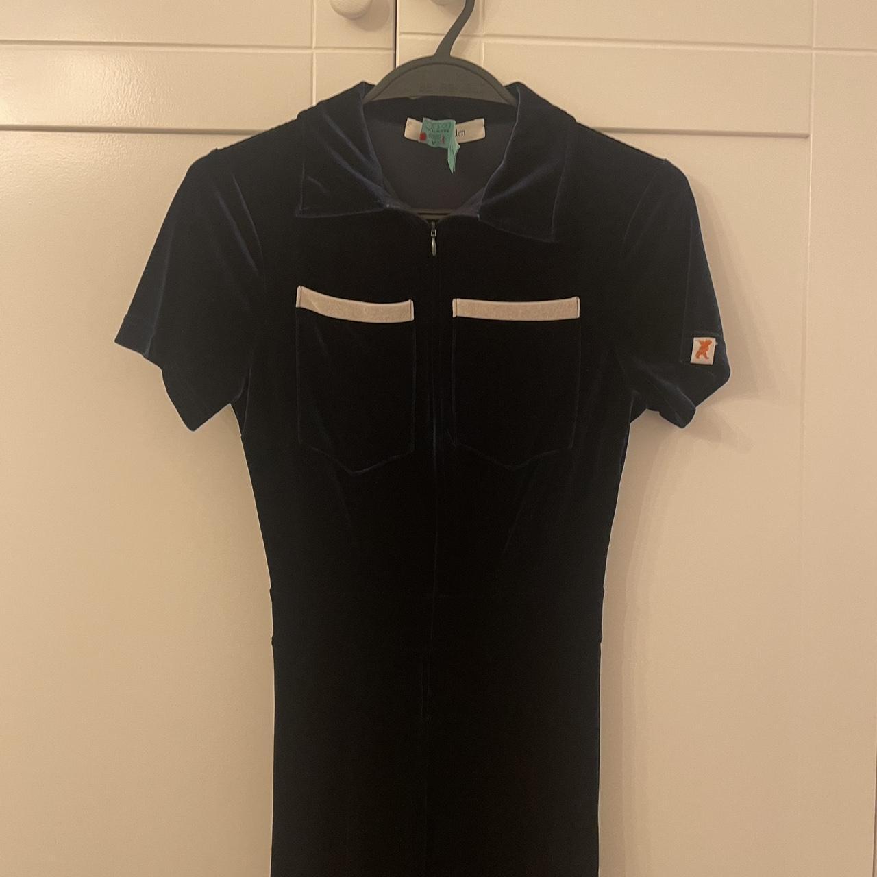 PEACHY DEN navy jumpsuit. Amazing condition and... Depop