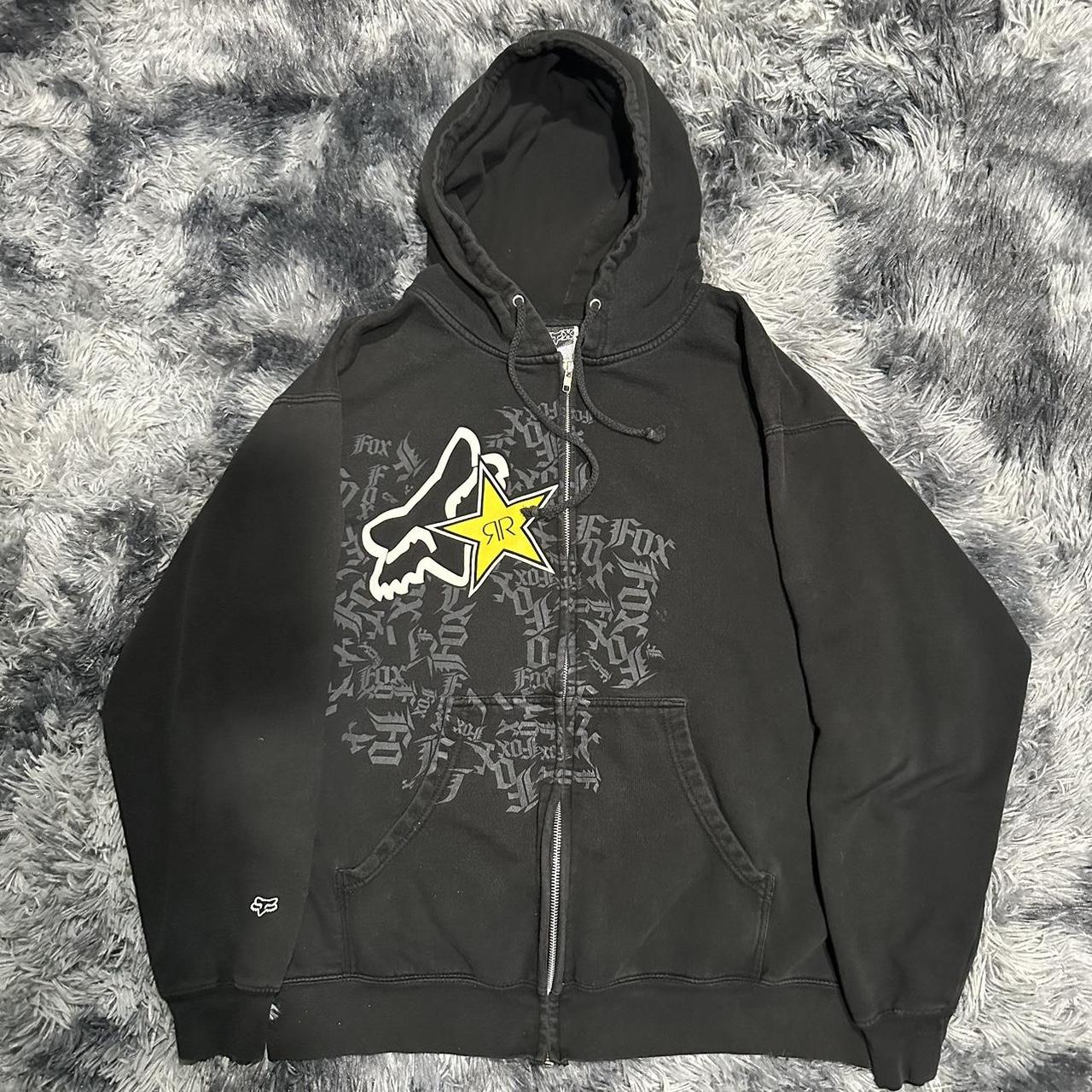 Fox hotsell rockstar hoodie