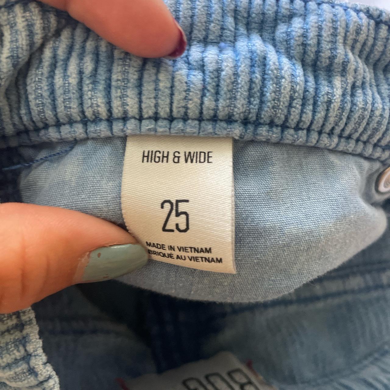 Courdery Blue Urban Outfitters Pants Size 25 High... Depop