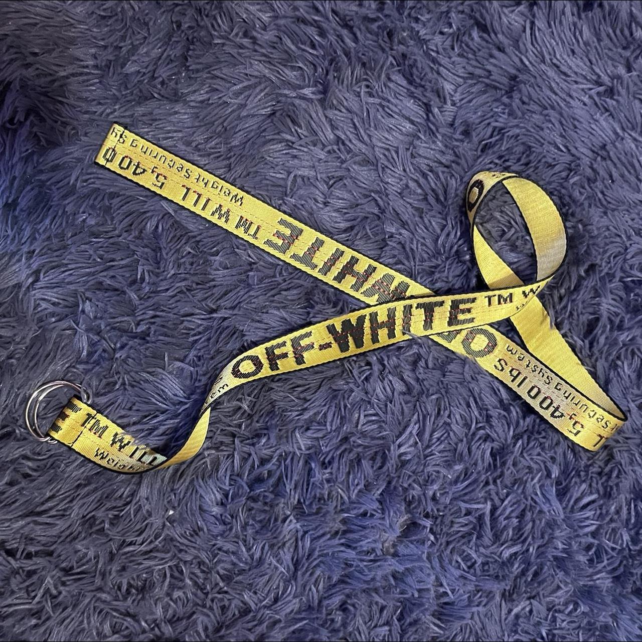 Off white belt💛 - Depop