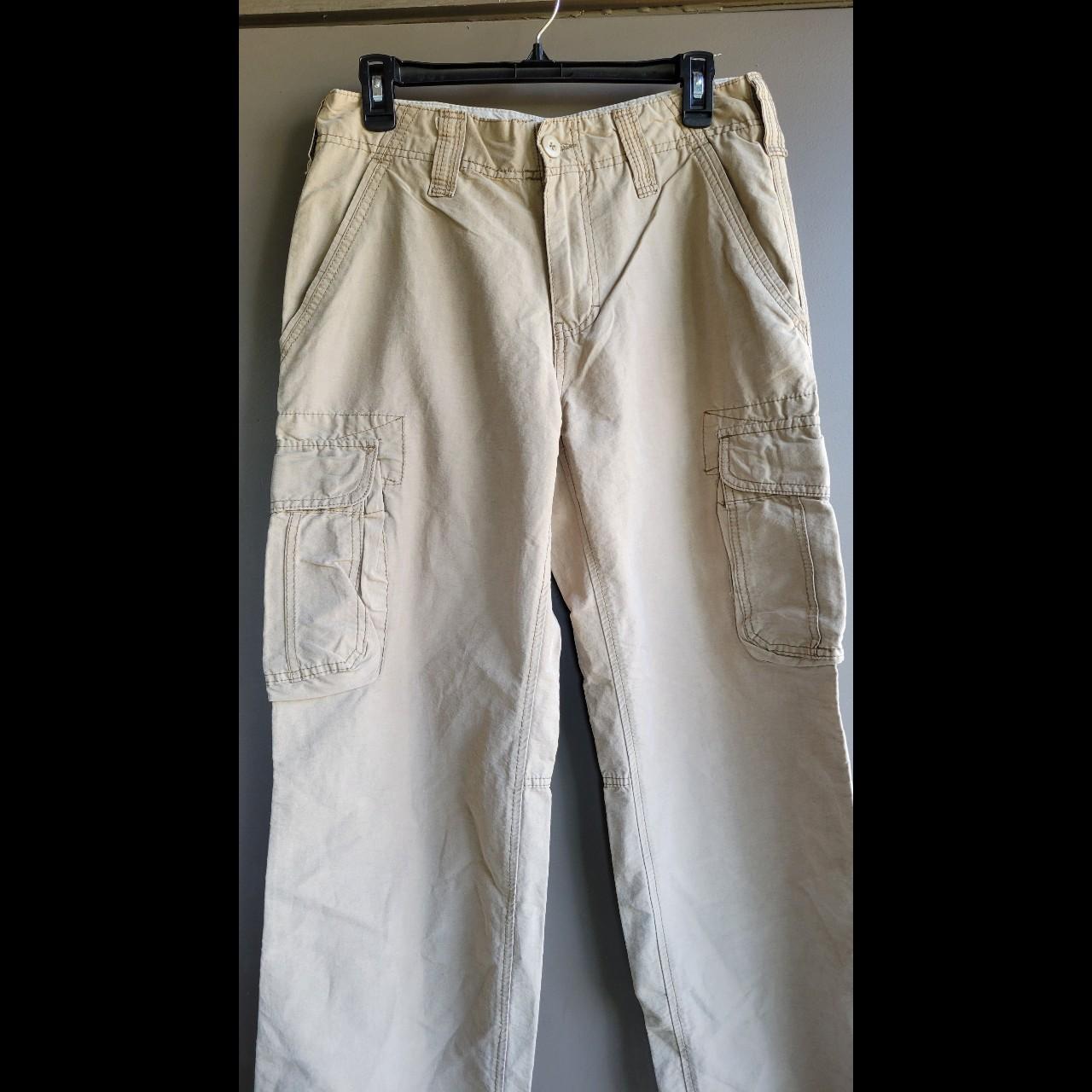 Utility cargo pants khaki Cargo Pants 30x30 ... - Depop