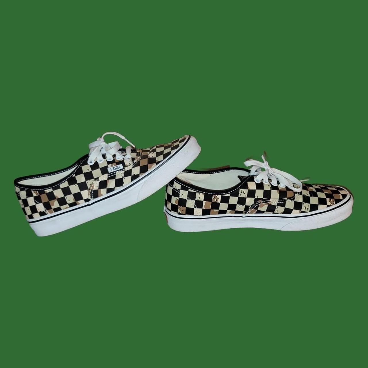 Vans camo checkered sale