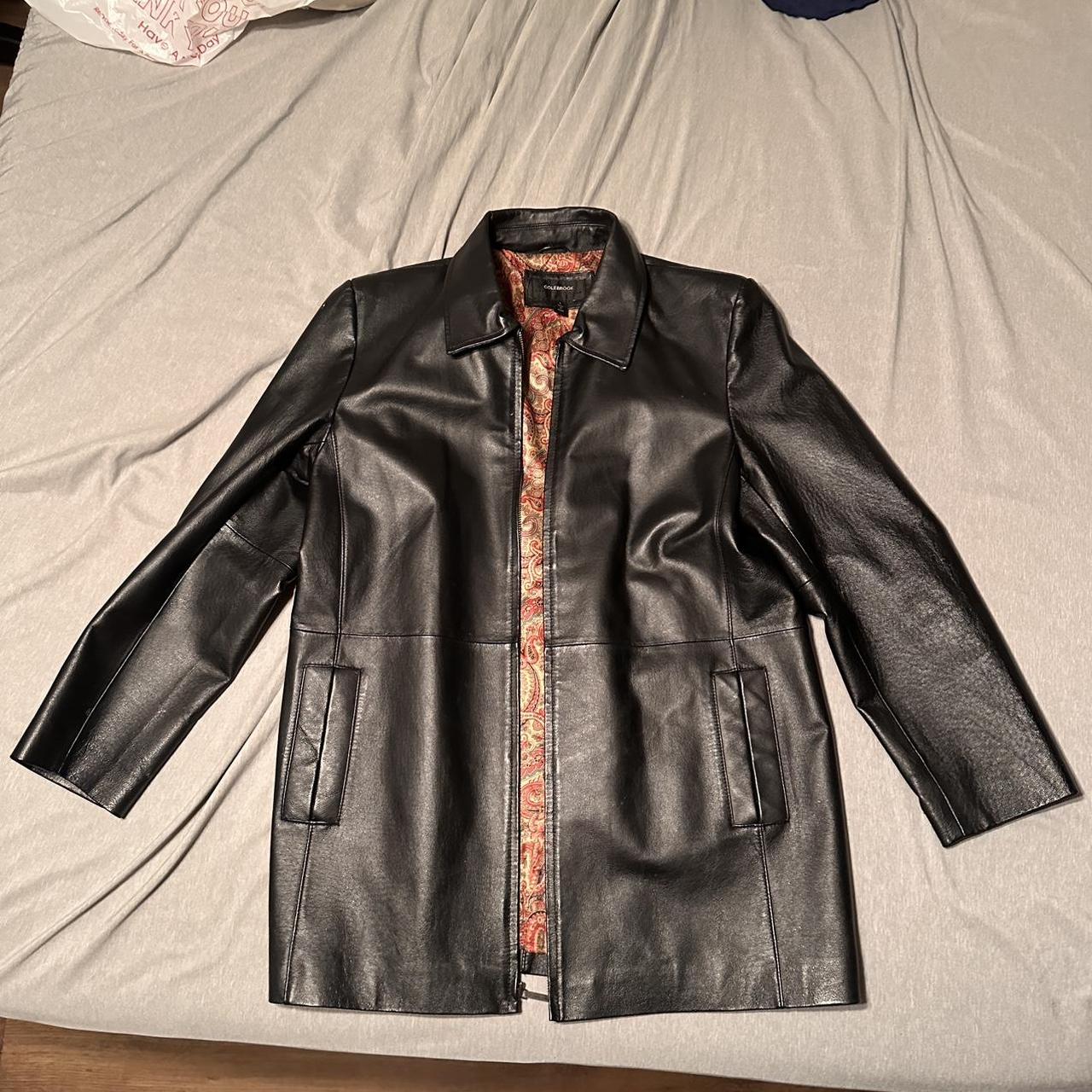 Colebrook on sale leather coat