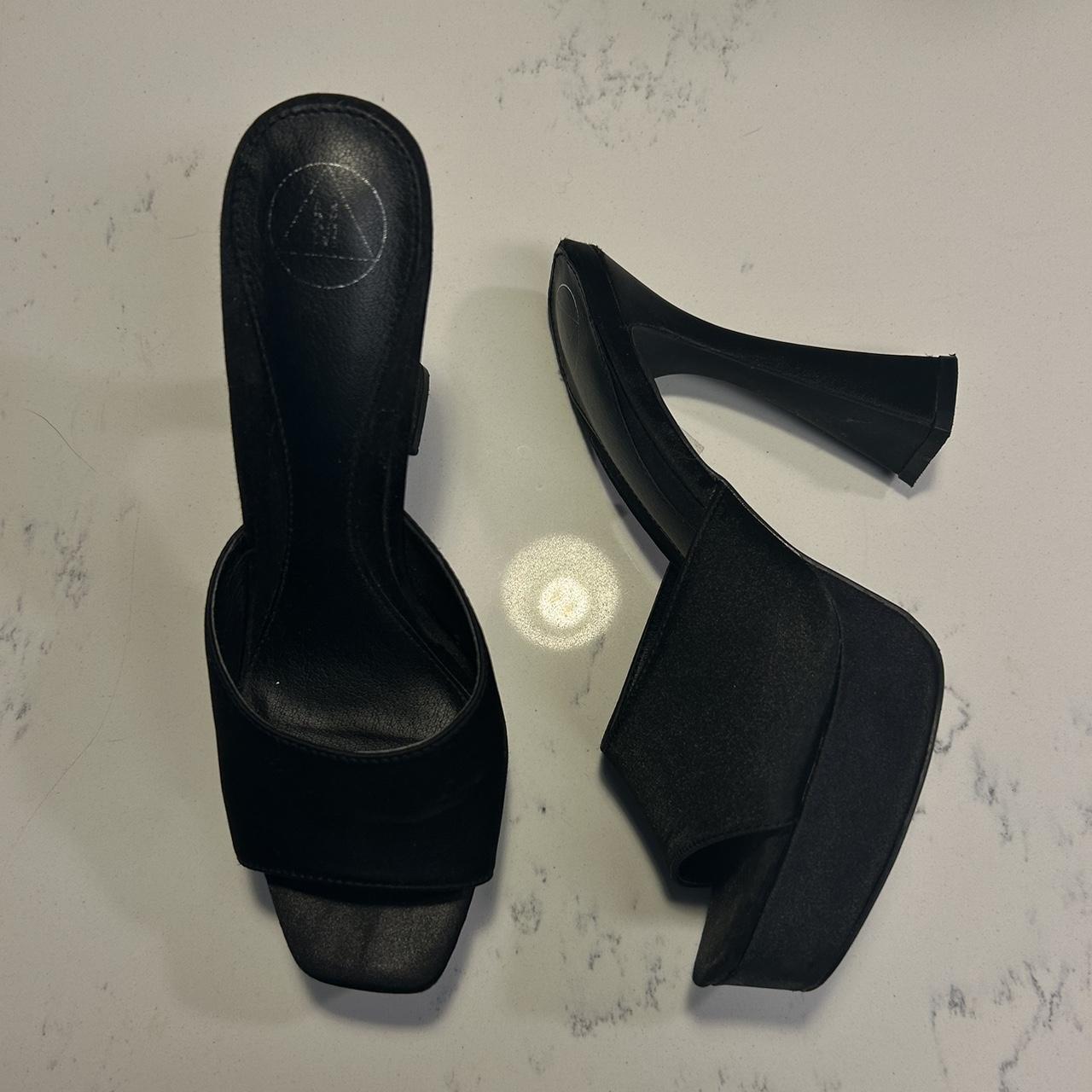 missguided black heels