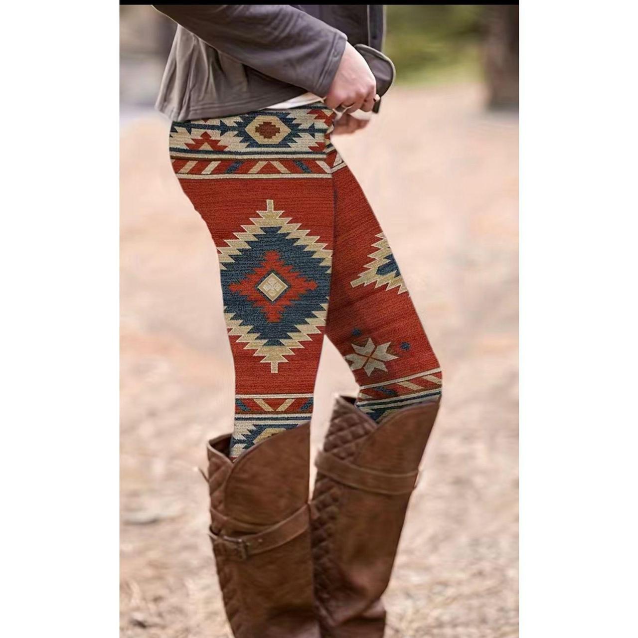 Ethnic western wear leggings for women