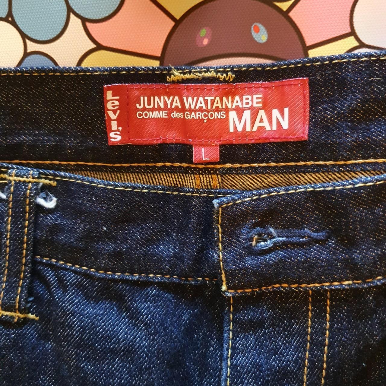 Junya Watanabe Men's Navy Jeans | Depop